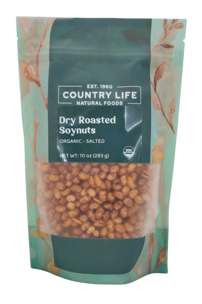 Organic Dry Roasted Soynuts - Salted Snack