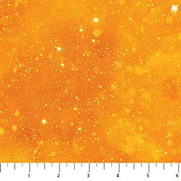 Tissu en coton Univers doré Space Odyssey - 44"/45" par yard
