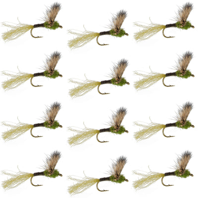 Sparkle Dun Baetis Mayfly - 12 Flies Hook size 20 - Korvel