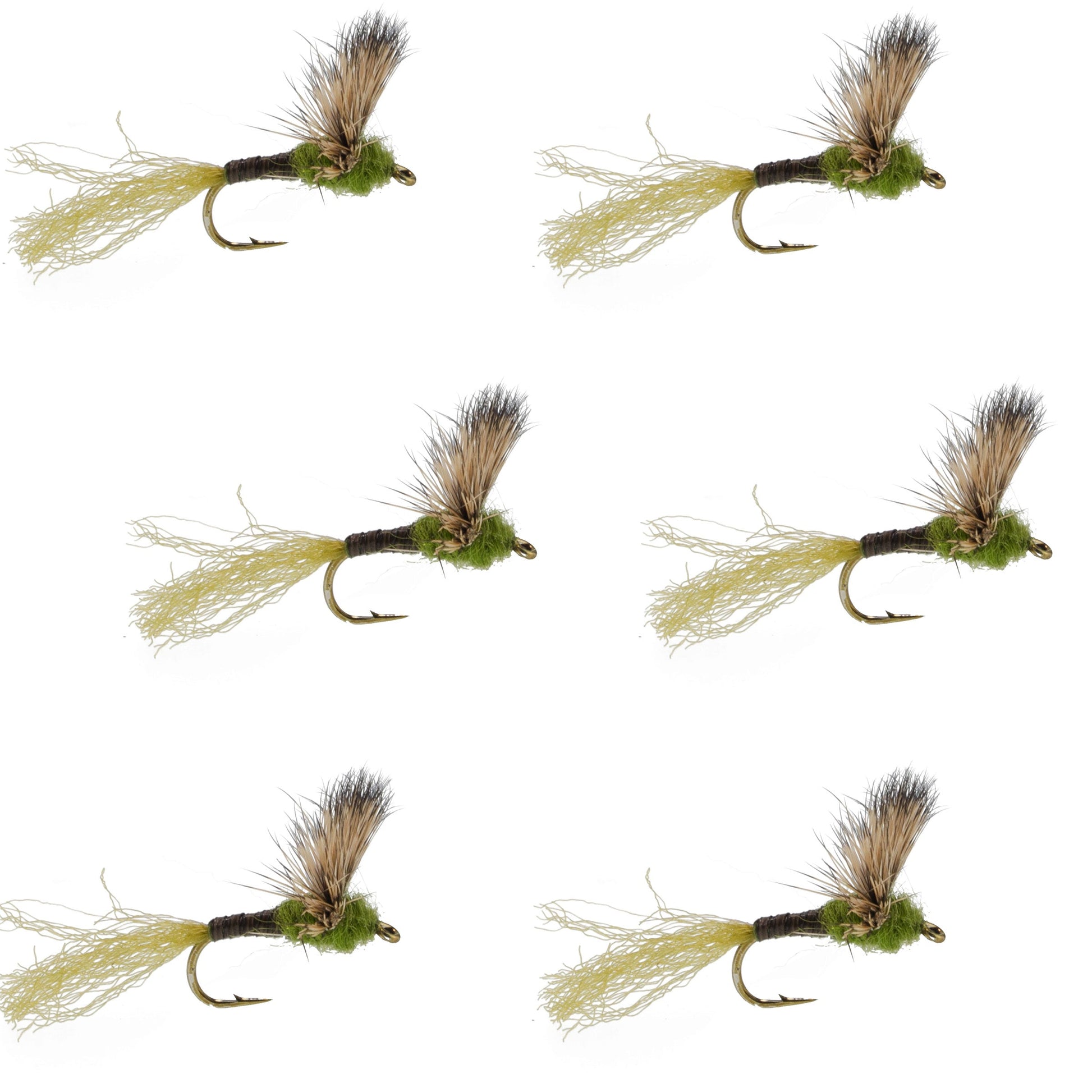 Sparkle Dun Baetis Mayfly - 6 Flies Hook size 20 - Korvel