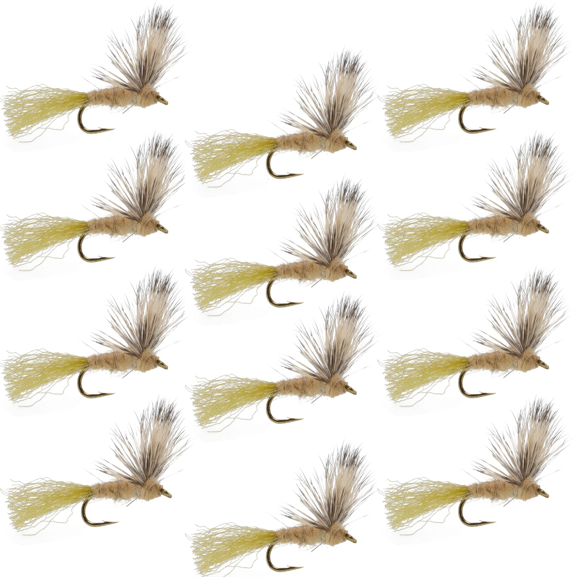 Sparkle Dun Callibaetis Mayfly - 12 Flies Hook size 16 - Korvel