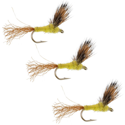 3 Pack Sparkle Dun Mayfly Imitation - Size 18