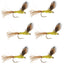 Sparkle Dun Pale Morning Dun PMD Yellow Body Flies - Size 18