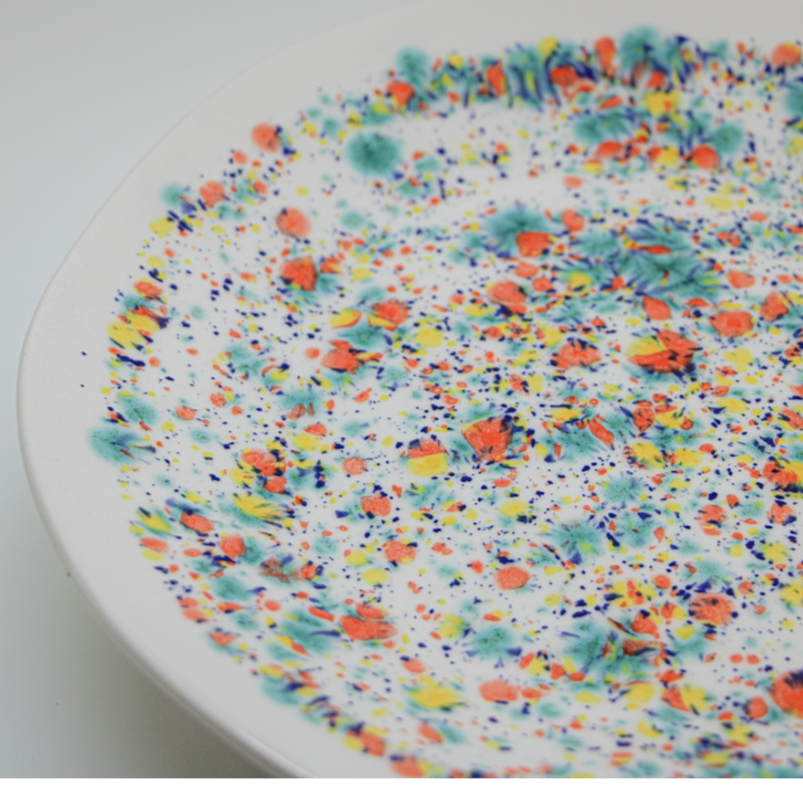 Handcrafted Spring Dinner Plates - Artisan Collection - Korvel