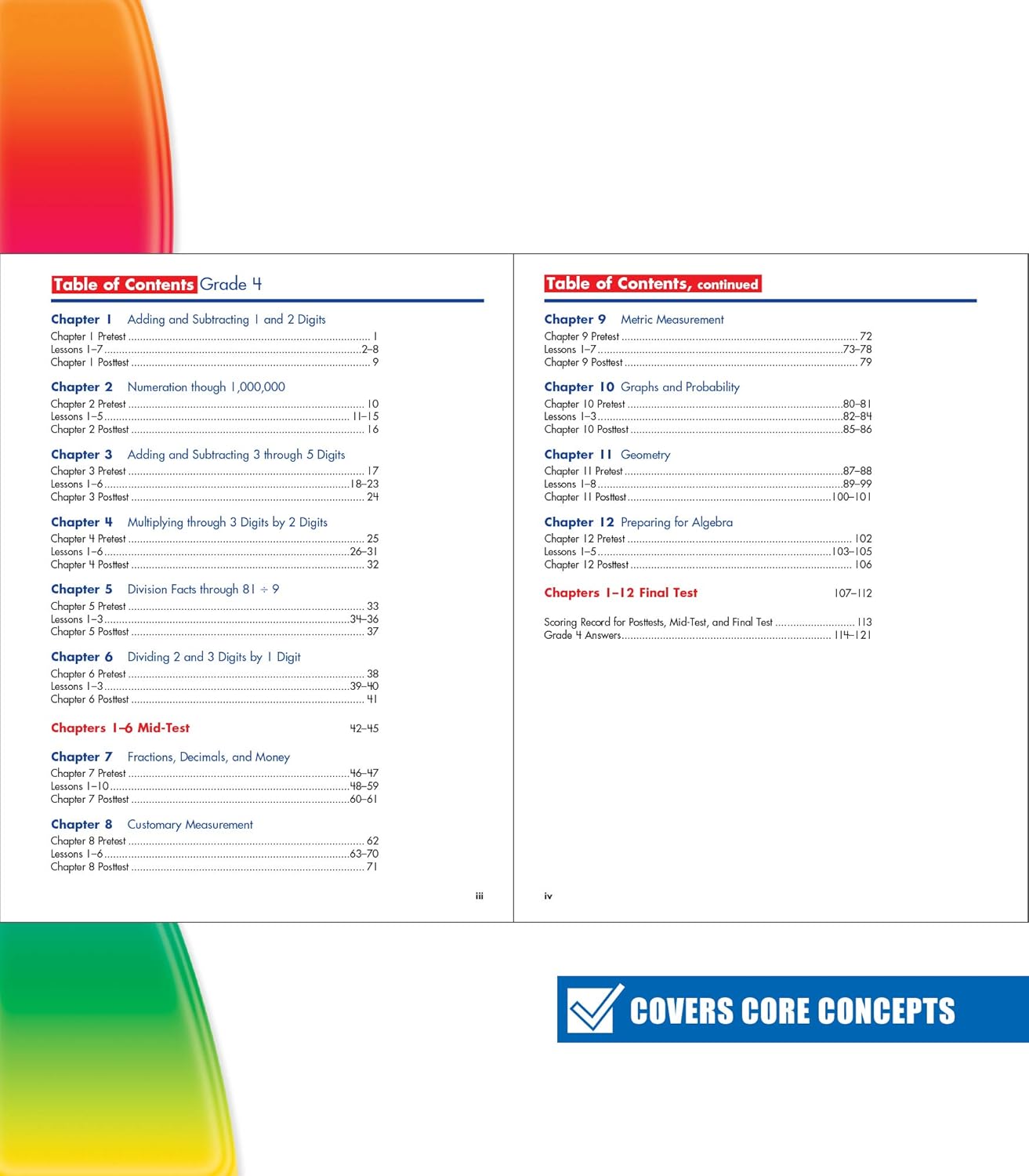 Spectrum 4th Grade Math Word Problems Workbook - Engaging Activities for Ages 9-11, 128 Pages, Spiral Bound - Korvel
