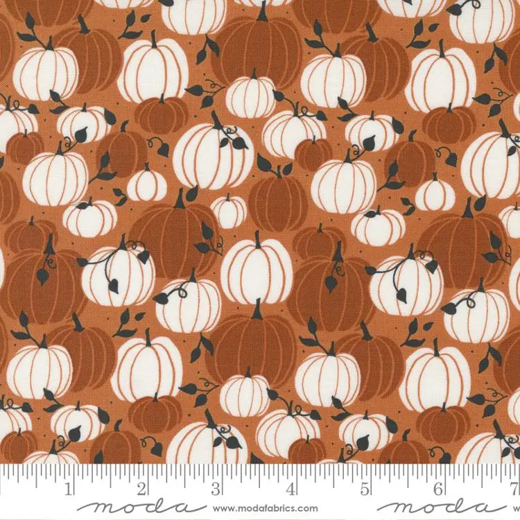 Tissu Citrouille Orange Envoûtante - 44"/45" Par Yard