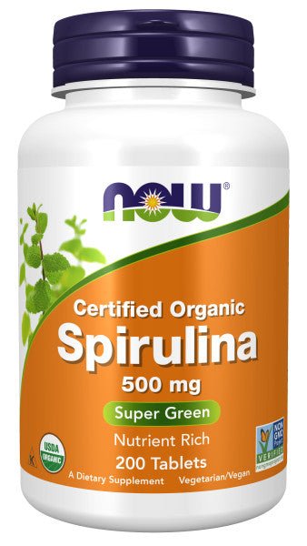 Spiruline Bio 500 mg - Superaliment Riche en Nutriments