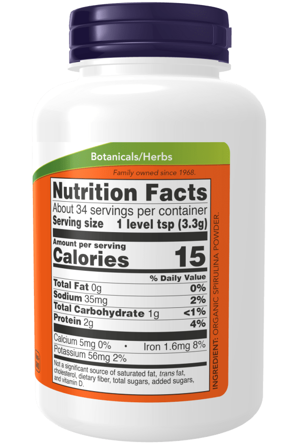 Premium Organic Spirulina Superfood Powder - Korvel