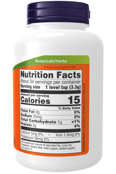 Premium Organic Spirulina Superfood Powder - Korvel