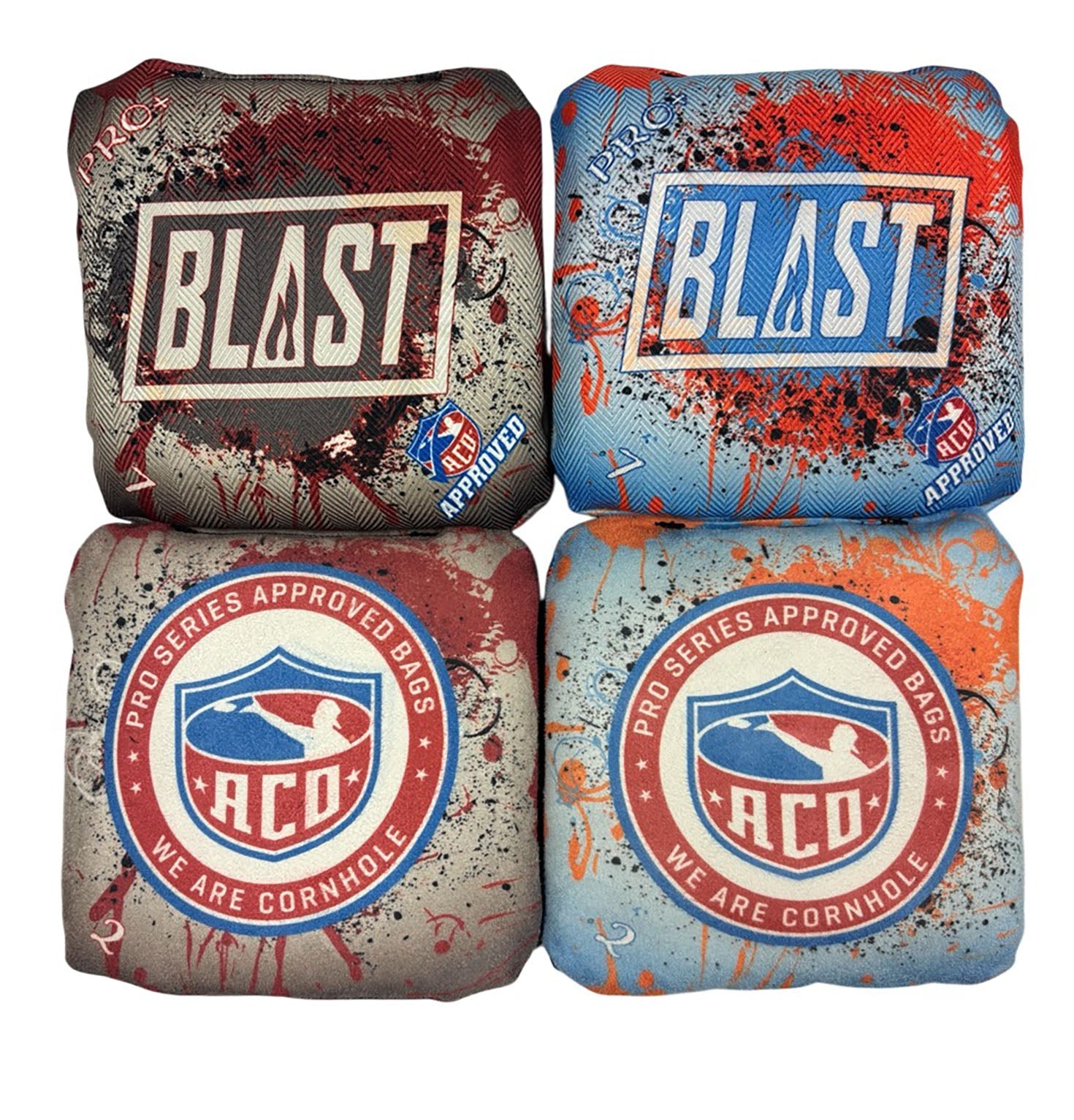 Pro+ Series Cornhole Bags - Set of 8 for Ultimate Play! - Korvel