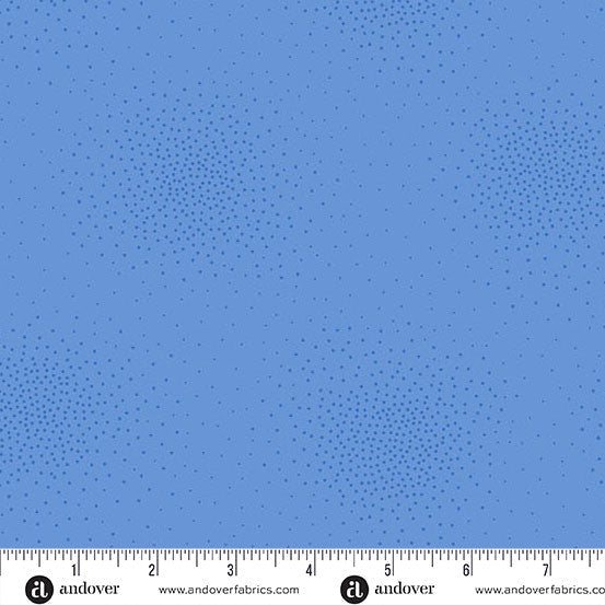 Spritz Blue Hydrangea Cotton Fabric - 44"/45" Per Yard