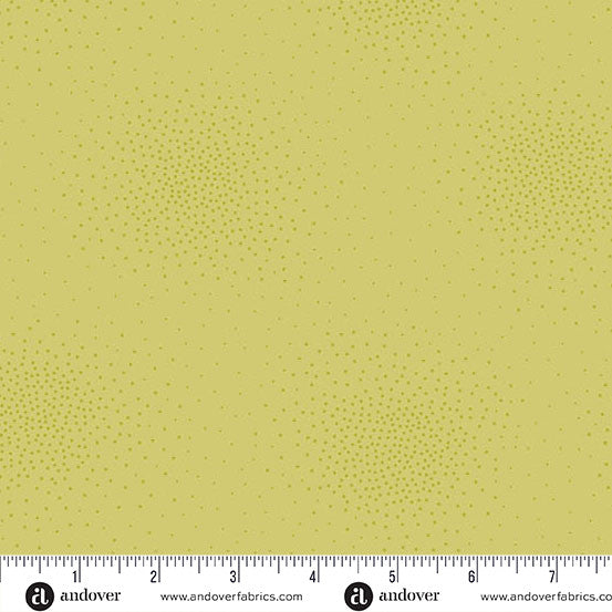 Tissu en coton Spritz Granny Smith - 44"/45" par yard