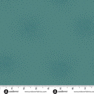 Spritz Peacock Cotton Fabric - 44"/45" Per Yard