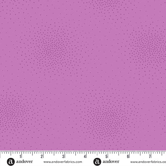 Tela de Algodón Violeta Spritz - 44"/45" por Yarda