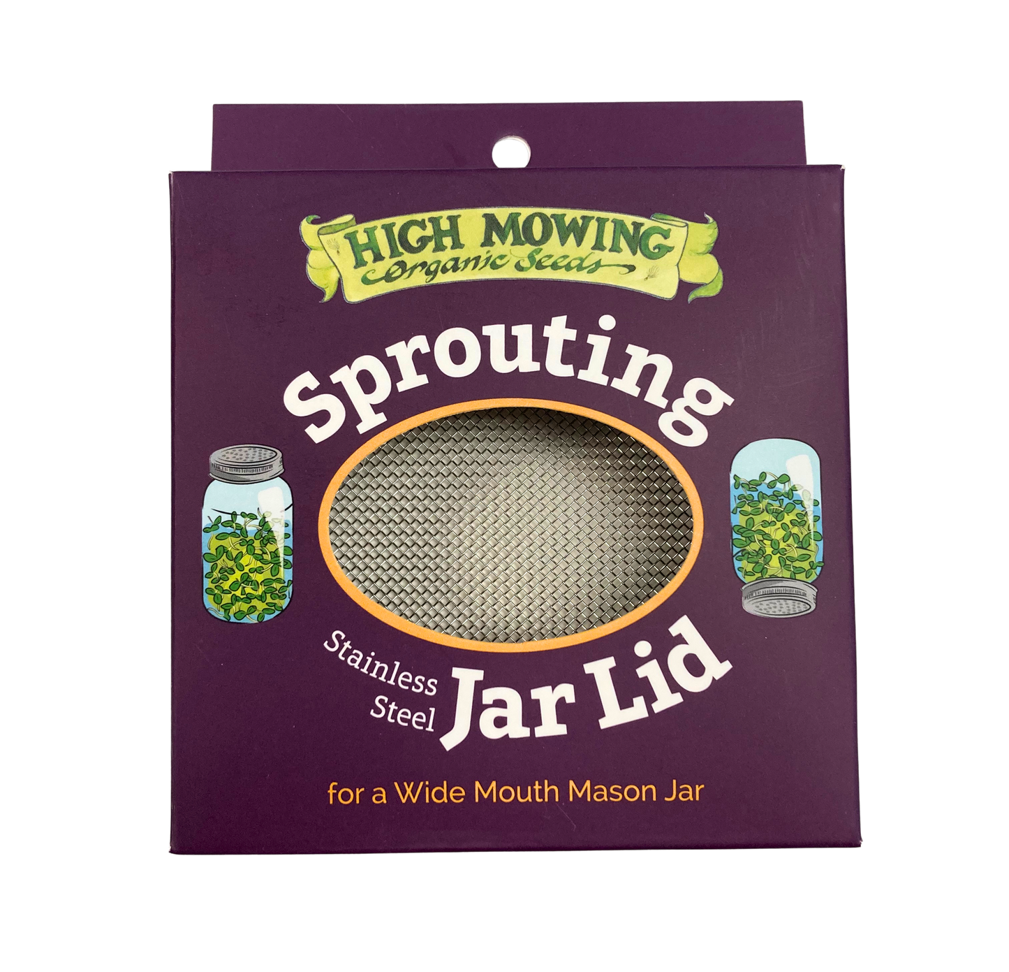 HMOS Sprouting Jar Lid for Wide Mouth Mason Jars