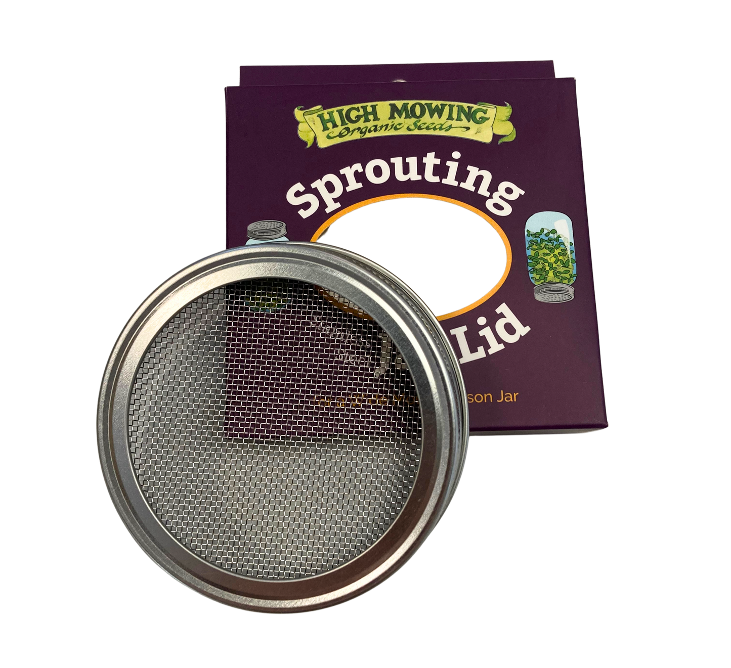 HMOS Sprouting Jar Lid for Wide Mouth Mason Jars