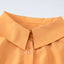 Vestido Mini Camisa Cutout Fuera de la Oficina