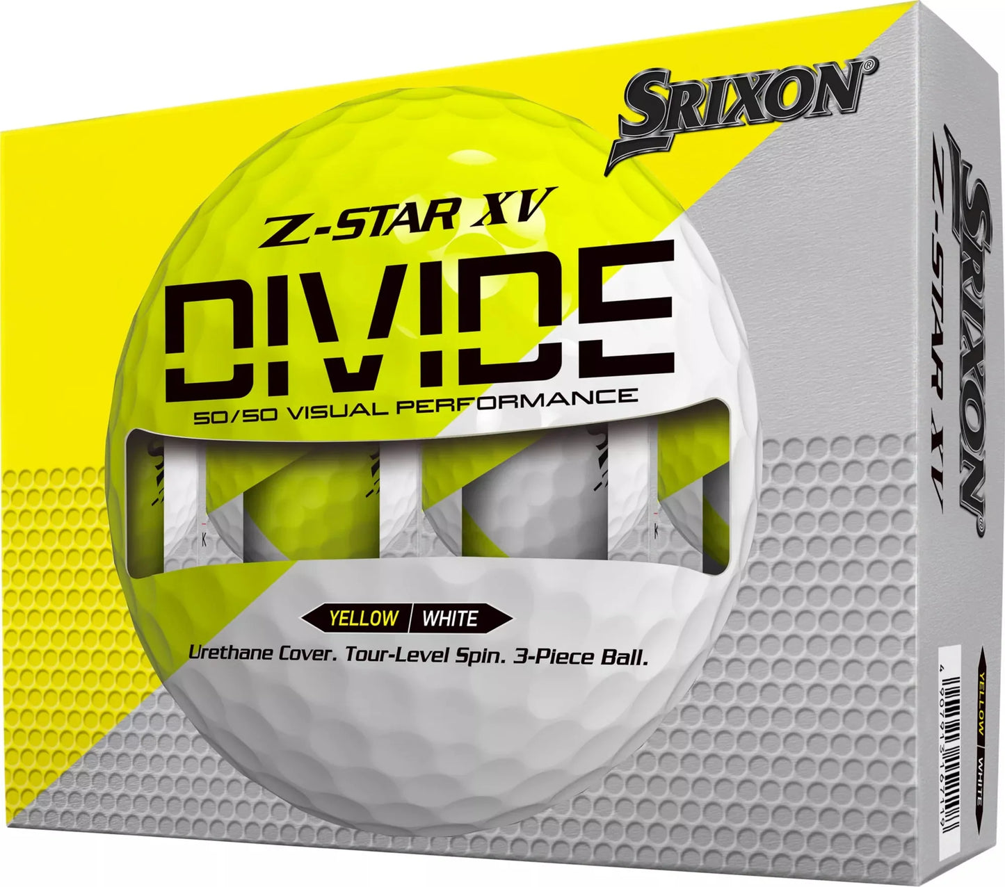 Srixon 2025 Z-STAR XV Divide Golf Balls - Premium Performance & Visibility