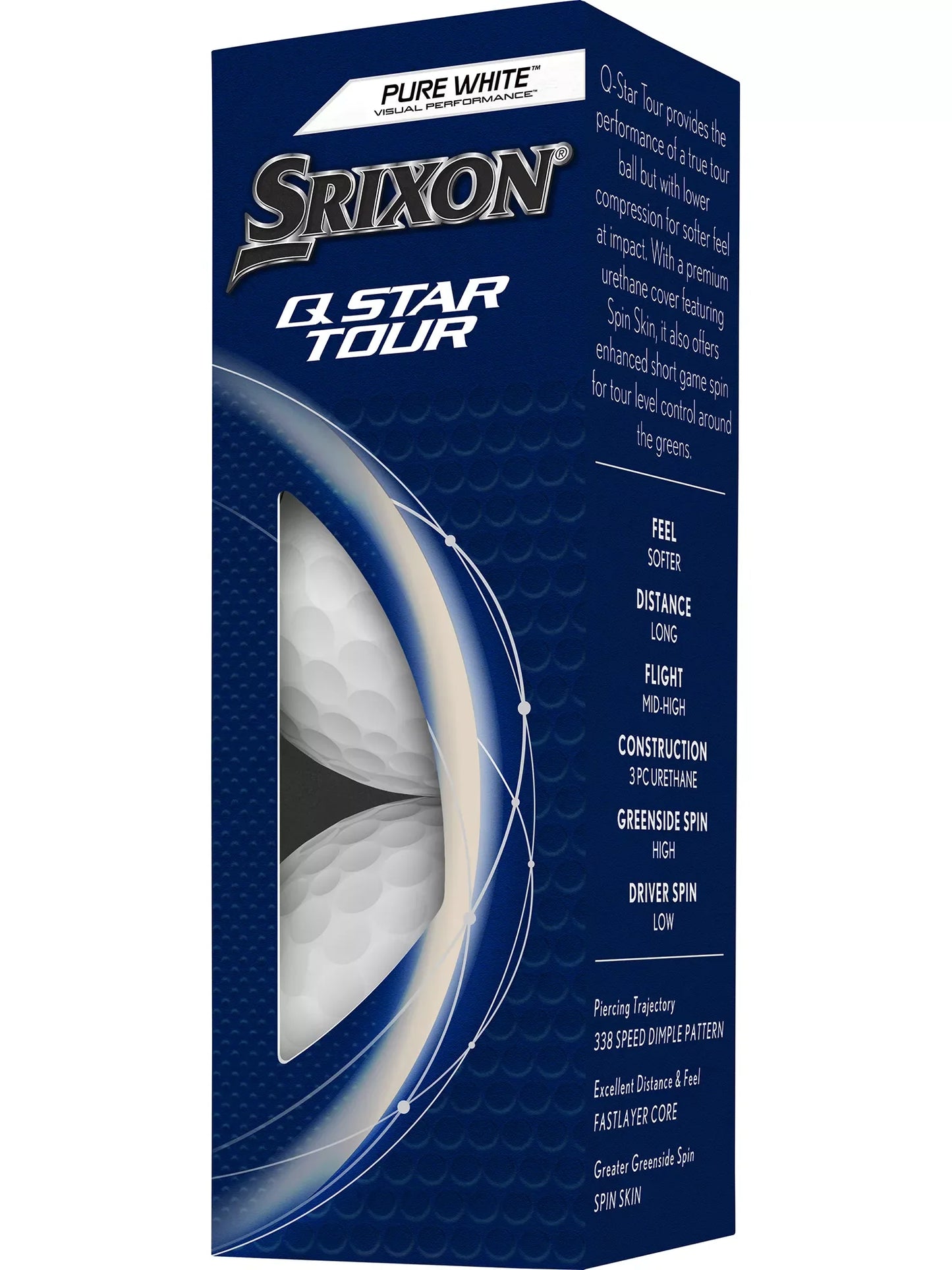 Srixon 2024 Q-STAR Tour 5 Golf Balls - Premium Performance