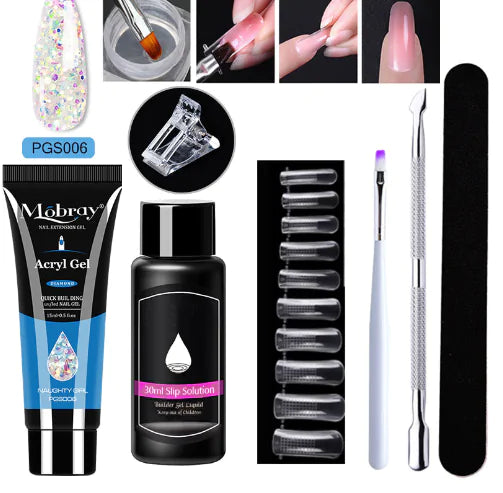 Premium Poly Nail Gel Set for Stunning Nail Art
