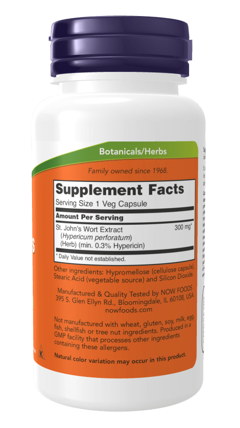 St. John's Wort 300mg - Premium Herbal Supplement