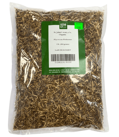 Organic St. John's Wort - Cut & Sifted Herbal Remedy - Korvel