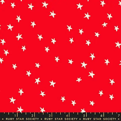 Starry New Ladybug Cotton Fabric - 43"/44" Per Yard