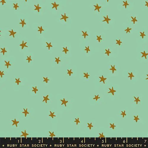 Starry New Moss Cotton Fabric - 43"/44" Per Yard