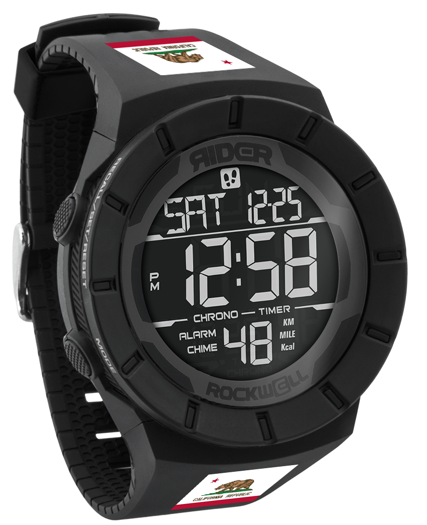 Coliseum Fit™ USA Edition (Phantom Black) Digital Watch - Korvel