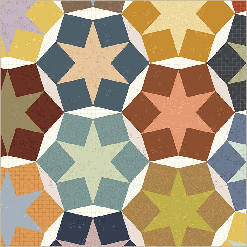 Stellar Dawn Cotton Wideback Fabric per Yard