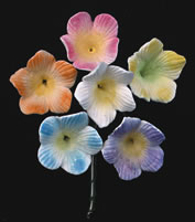 Stephanotis Flowers - Assorted Colors, 200 Pieces