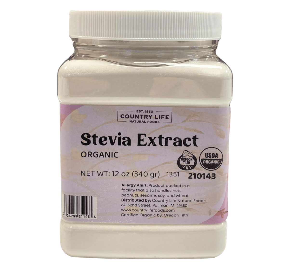 Polvo de Extracto de Stevia Orgánica - Edulcorante Premium