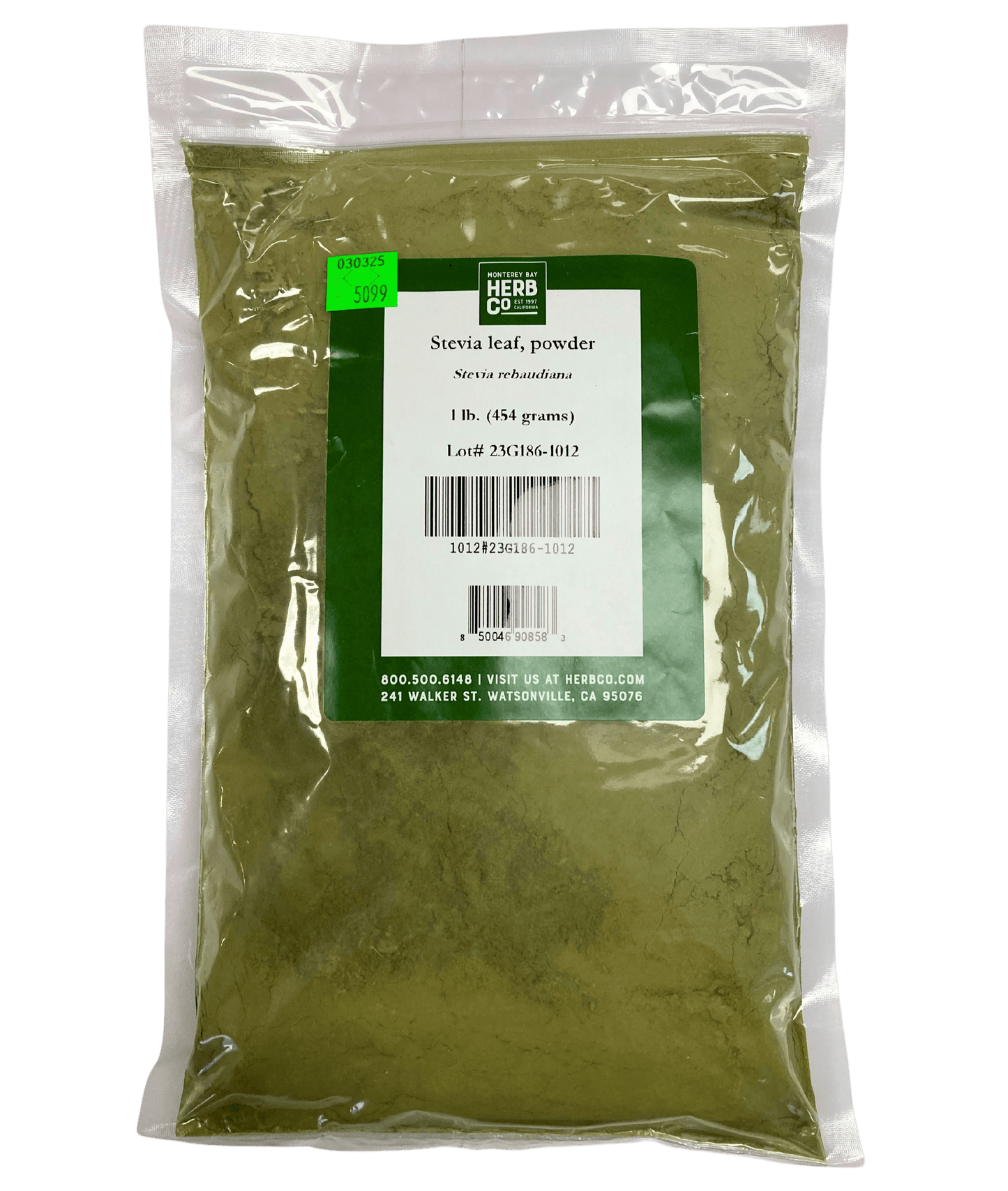 Organic Stevia Leaf Powder - Natural Sweetener for Healthier Living - Korvel