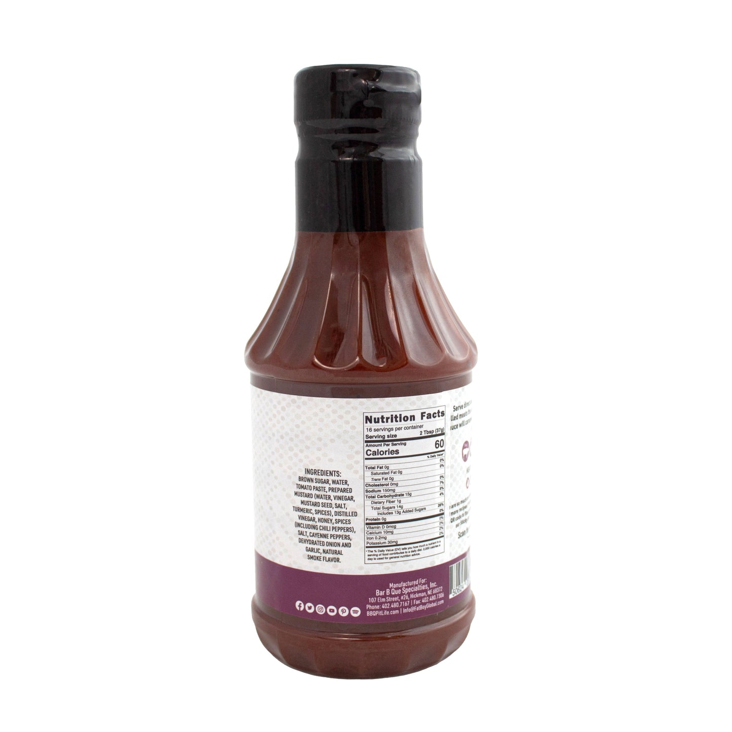 Sauce BBQ Naturelle Sans Gluten Sticky Stuff - Pack de 2