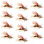 Kaufmann's Premium Royal Crystal Stimulator Dry Flies - 12 Pack, Size 14 - Korvel
