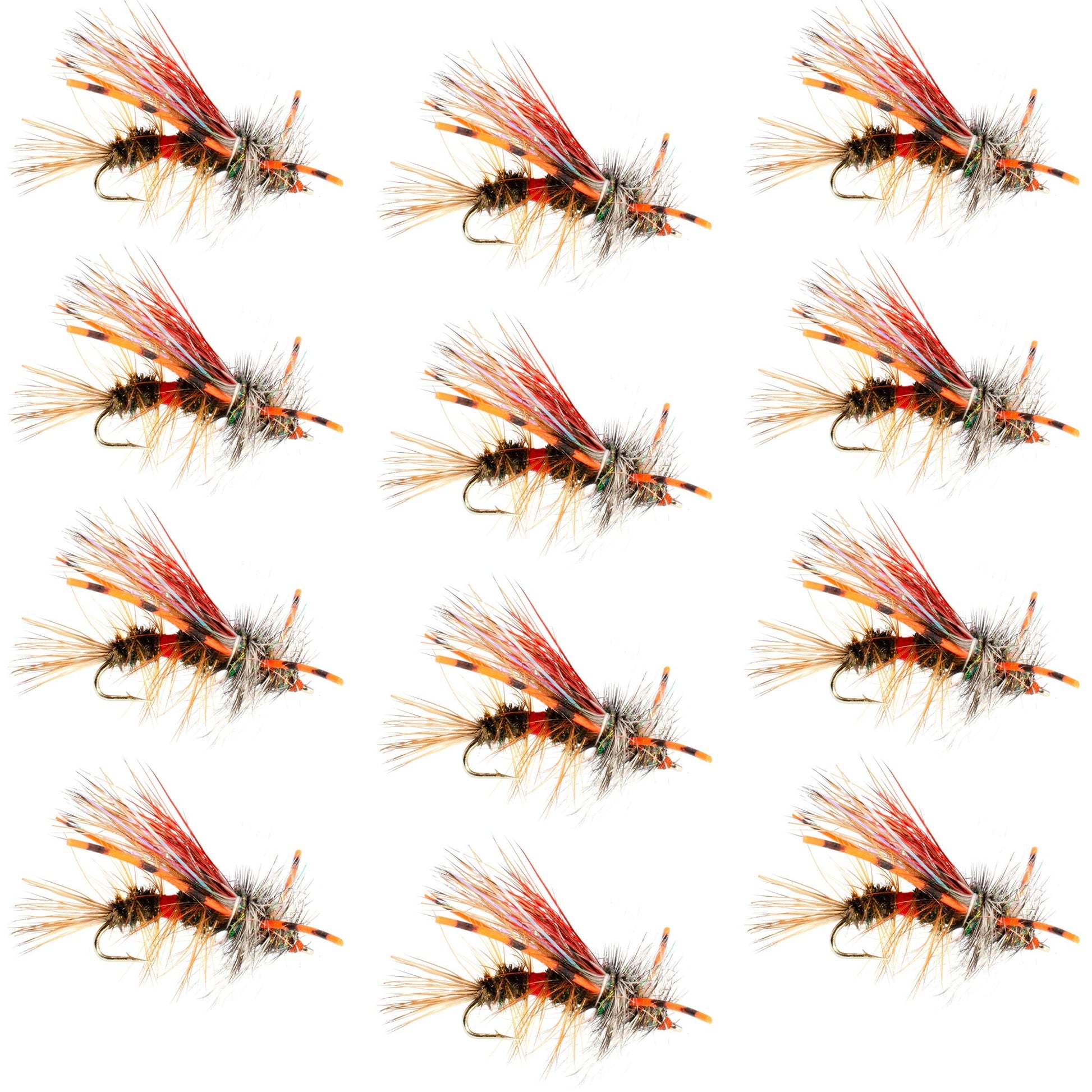 Kaufmann's Premium Royal Crystal Stimulator Dry Flies - 12 Pack, Size 14 - Korvel