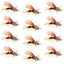 Kaufmann's Premium Royal Crystal Stimulator Dry Flies - 12 Pack, Size 12 Hooks - Korvel