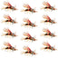 Kaufmann's Premium Royal Crystal Stimulator Dry Flies - 12 Pack, Size 8 - Korvel