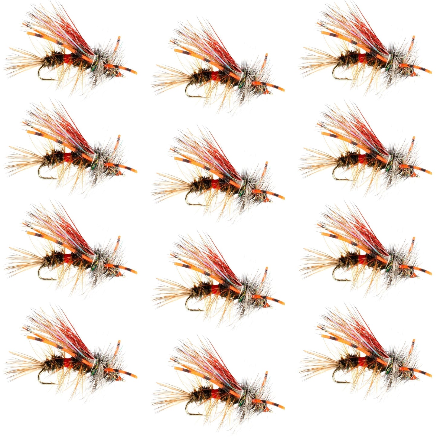Kaufmann's Premium Royal Crystal Stimulator Dry Flies - 12 Pack, Size 8 - Korvel