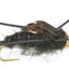 3 Pack Barbless Gold Bead Kaufmann's Black Stone Fly with Rubber Legs - Stonefly Wet Fly - Hook Size 4