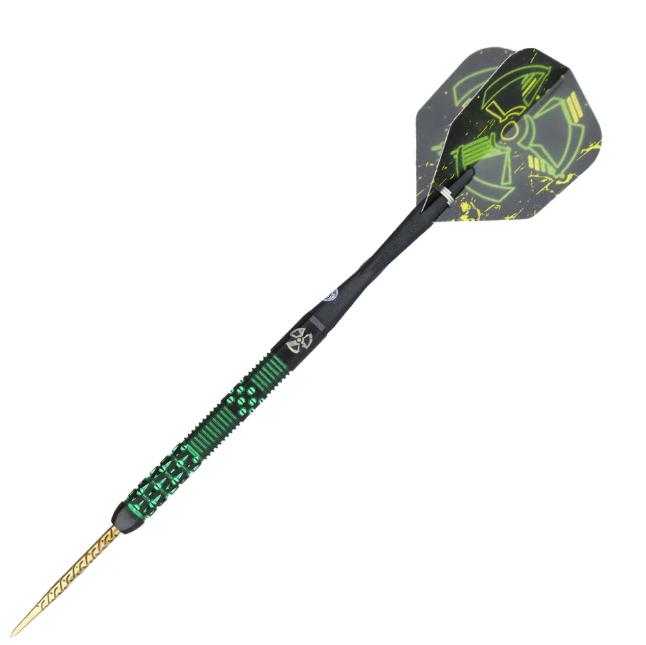 Precision Shot Stowe Buntz 2.0 Titanium Black Steel Tip Darts - 23GM - Korvel