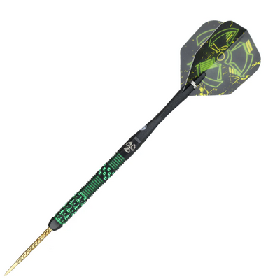 Precision Shot Stowe Buntz 2.0 Titanium Black Steel Tip Darts - 23GM - Korvel