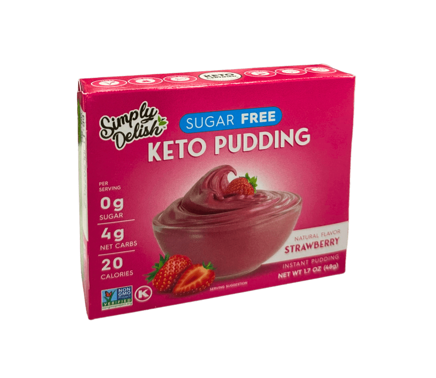 Simply Delish Poudings Instantanés - Collation Crémeuse et Délicieuse