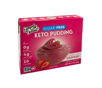Simply Delish Poudings Instantanés - Collation Crémeuse et Délicieuse