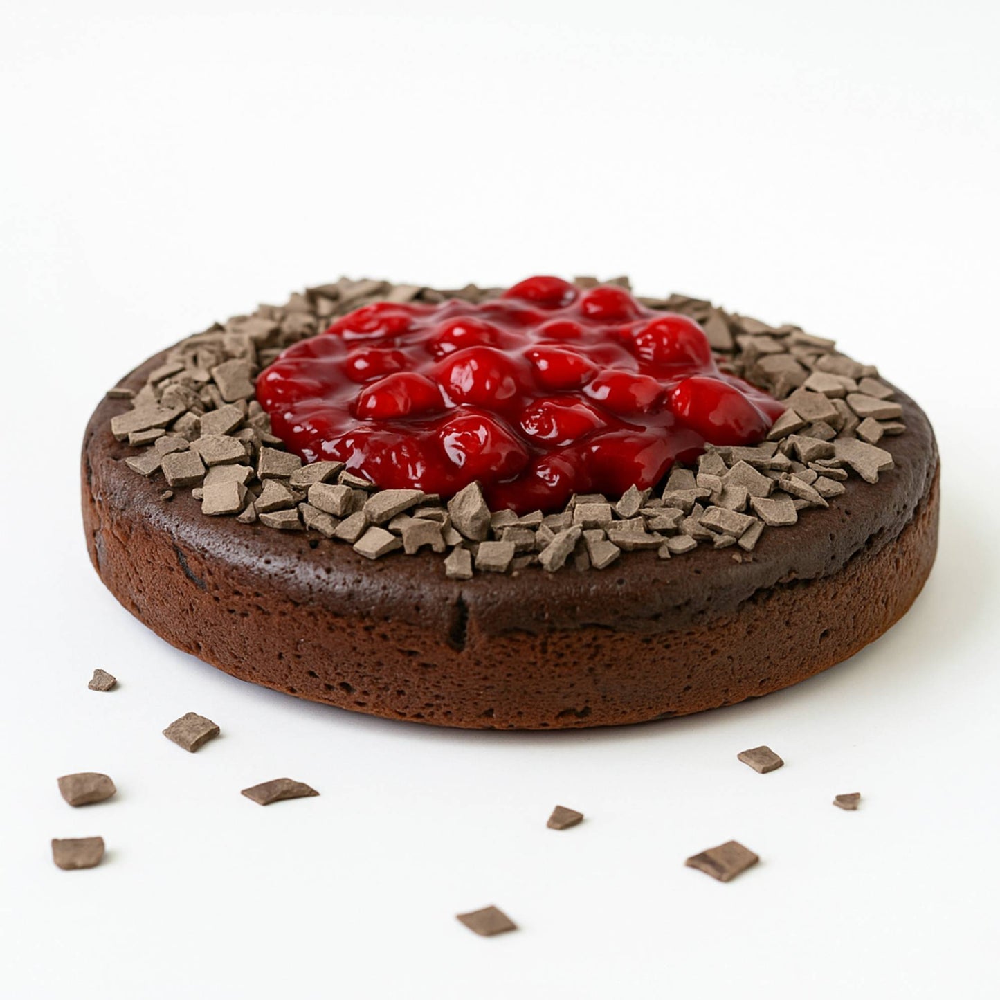 Gâteau au chocolat et aux fraises sans sucre Andy Anand - 9"