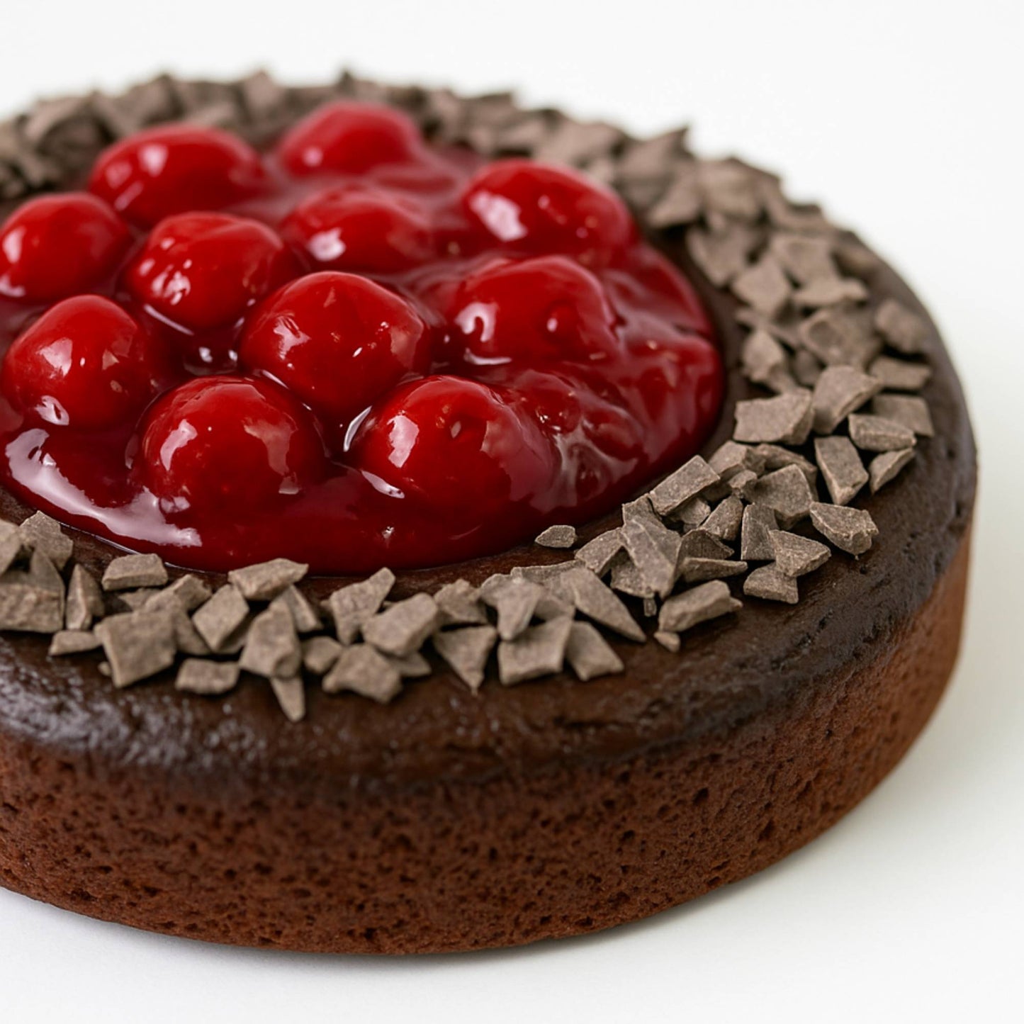 Gâteau au chocolat et aux fraises sans sucre Andy Anand - 9"