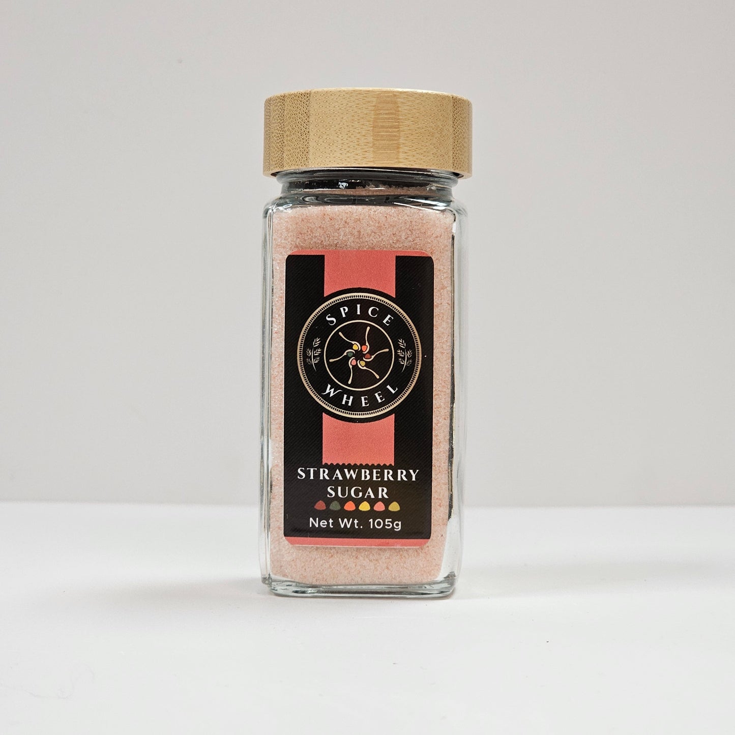 Strawberry Sugar – Granulated Sugar Infused with Real Strawberry Powder