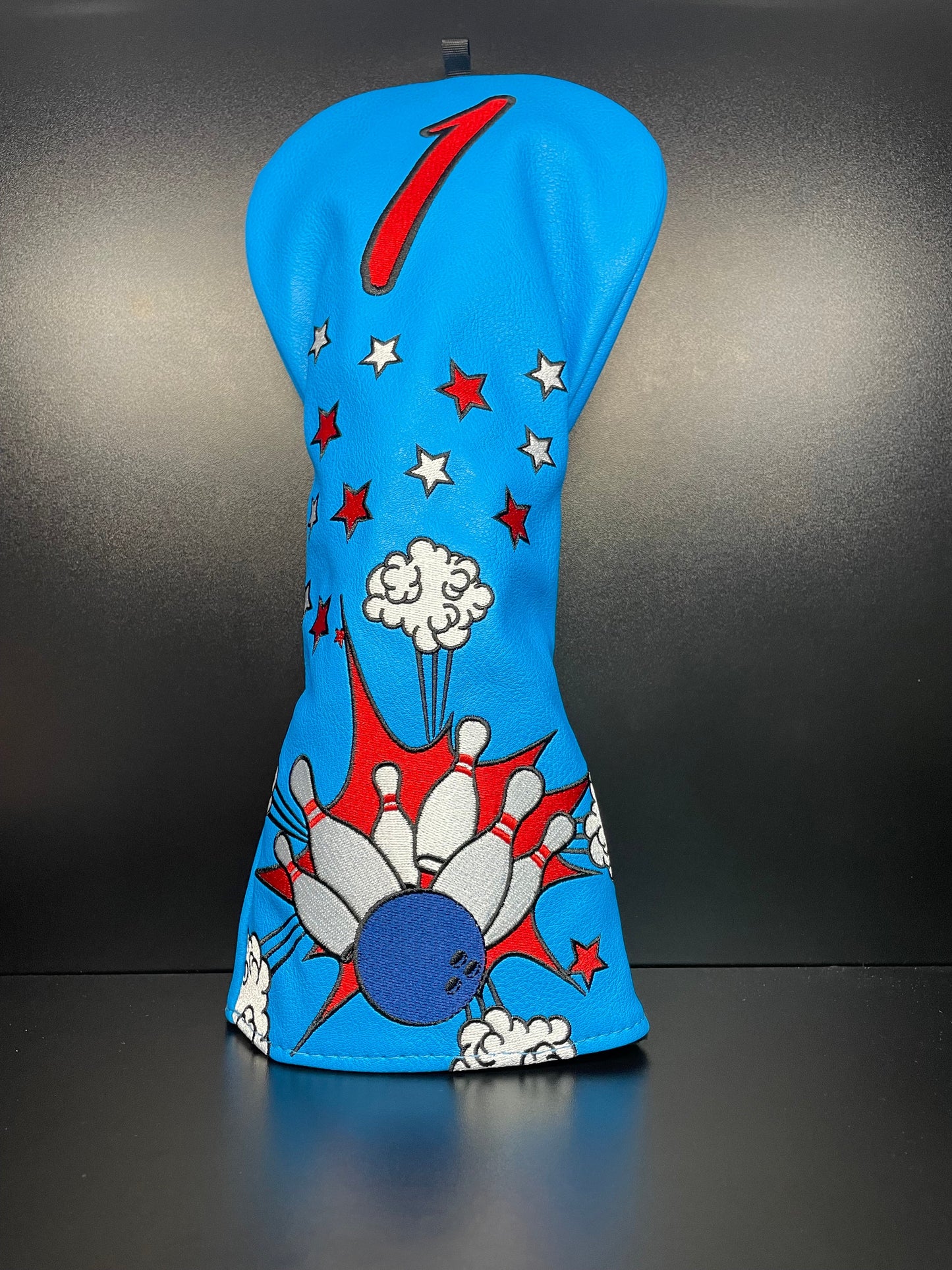Bowling-Themed Golf Club Headcover