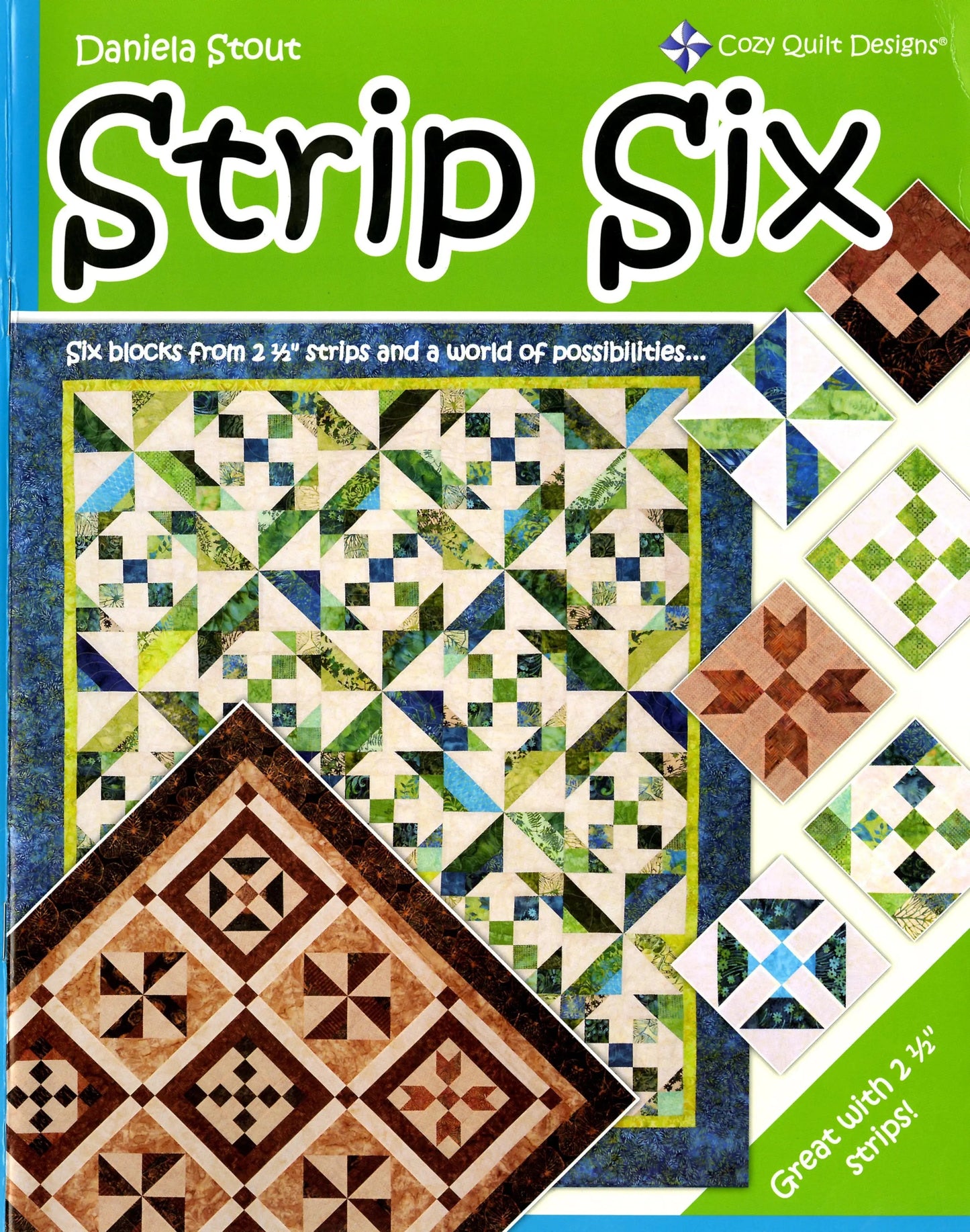 Strip Six: Patrones Creativos de Costura para Acolchar