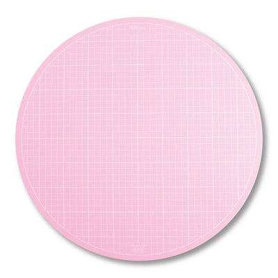 Sue Daley 10in Pink Round Rotating Cutting Mat